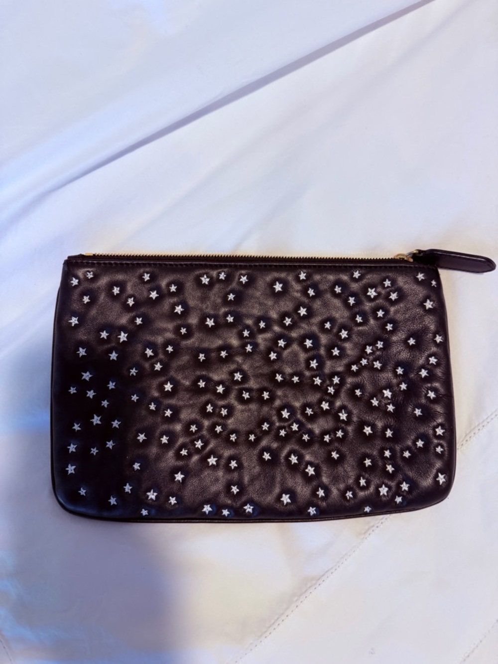 Moschino Leather Clutch